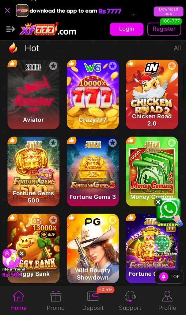 XF777 Game
