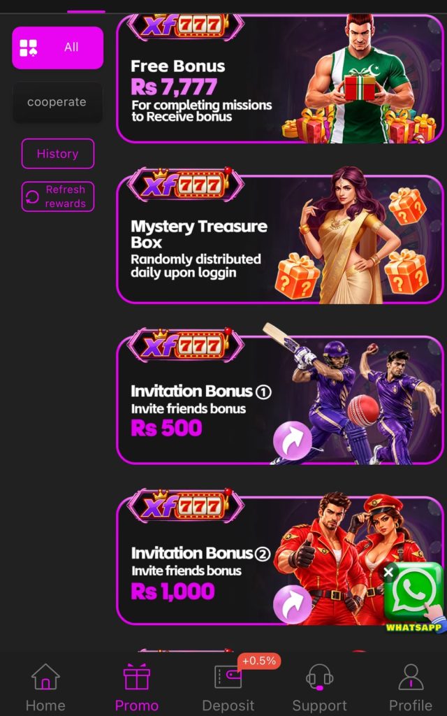 XF777 Game App
