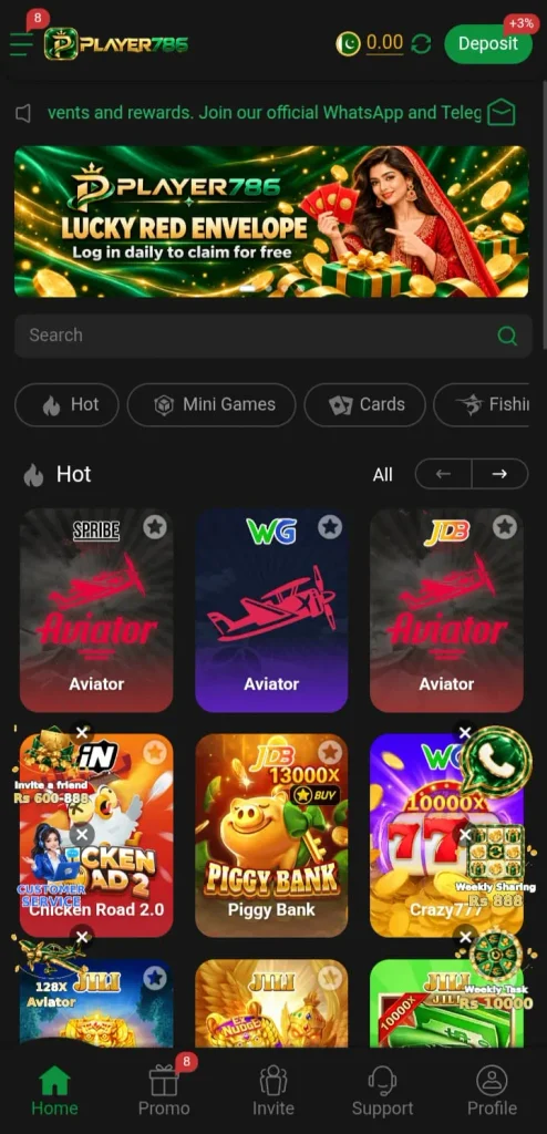 Player 786 Game